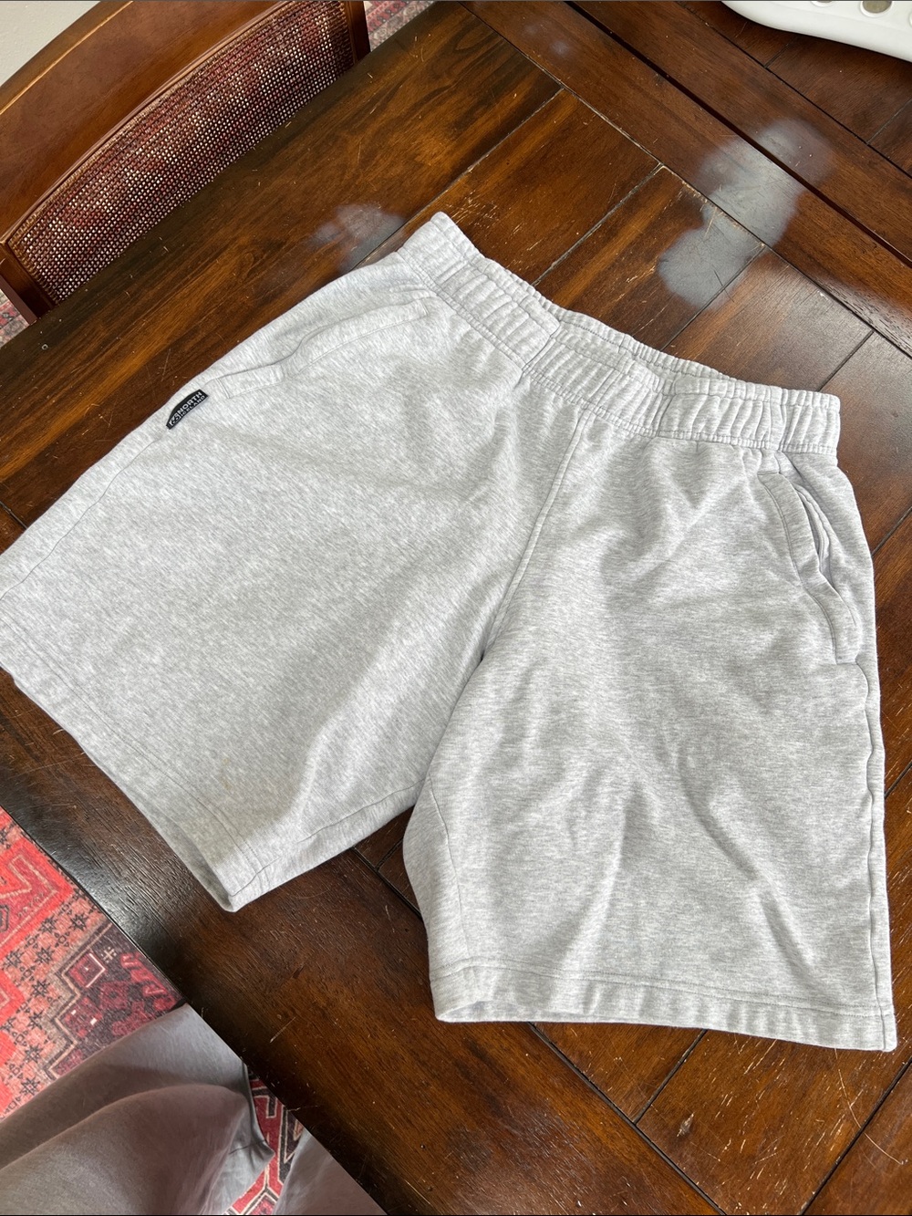 66 North Men's Athletic Heather Gray Pull-On Shorts